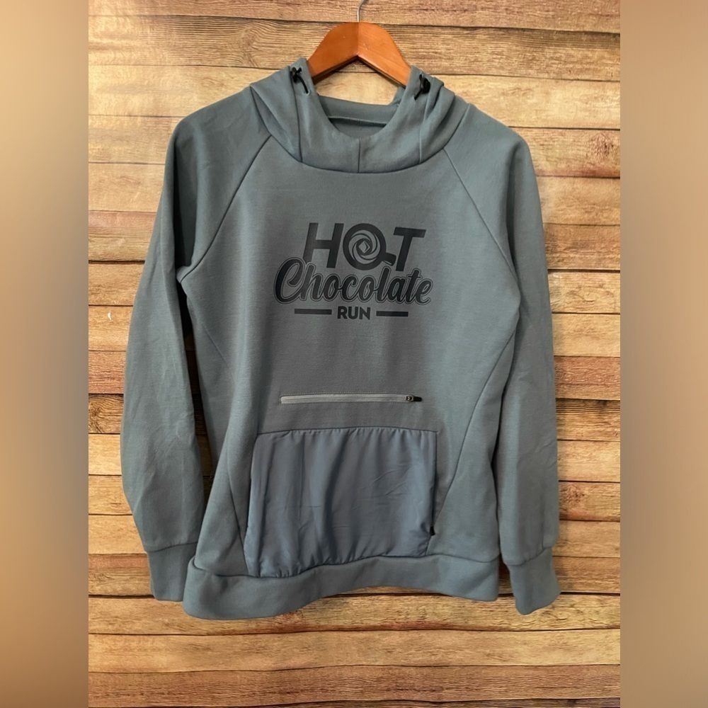 Ventures Endurance Women’s  "Hot Chocolate Run" Sweatshirt Hoodie Small